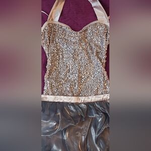 Weissman, Gold, Sequin, Jazz Costume